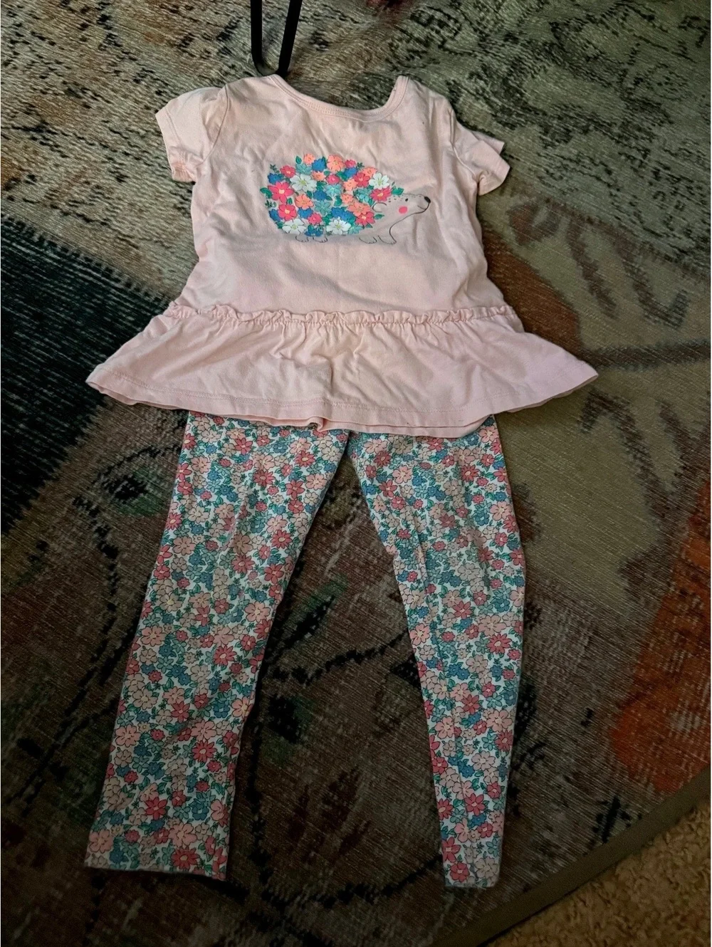 Carters 3T baby girl toddler outfit 2 pieces